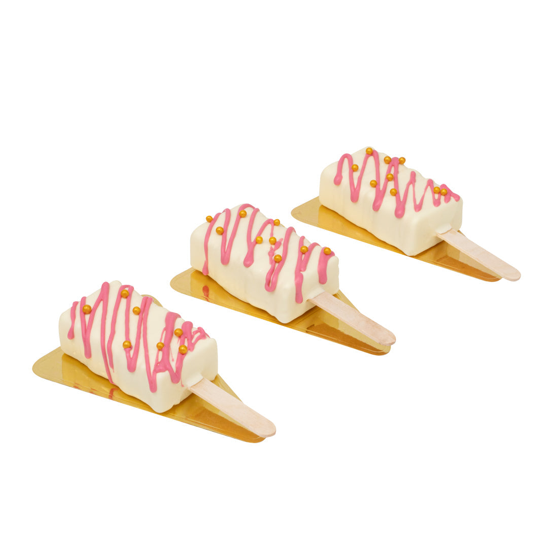 Pastry Tek Silicone Rectangle Popsicle Mold - 4-Compartment - 1 count box