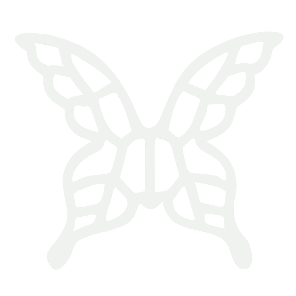 Pastry Tek Gray Silicone Butterfly Fondant Impression Mat - 1 count box