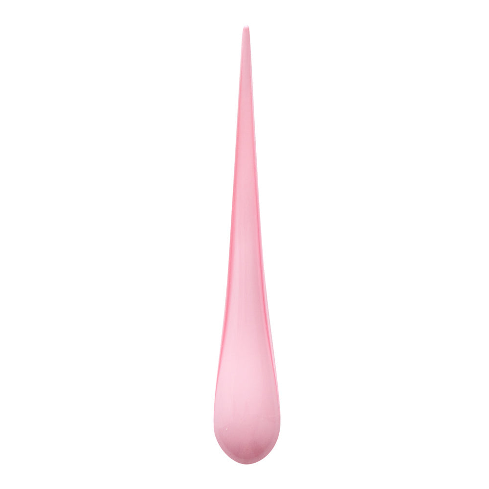 Chef 101 Pink Plastic Deco Party Spoon - 8" - 500 count box
