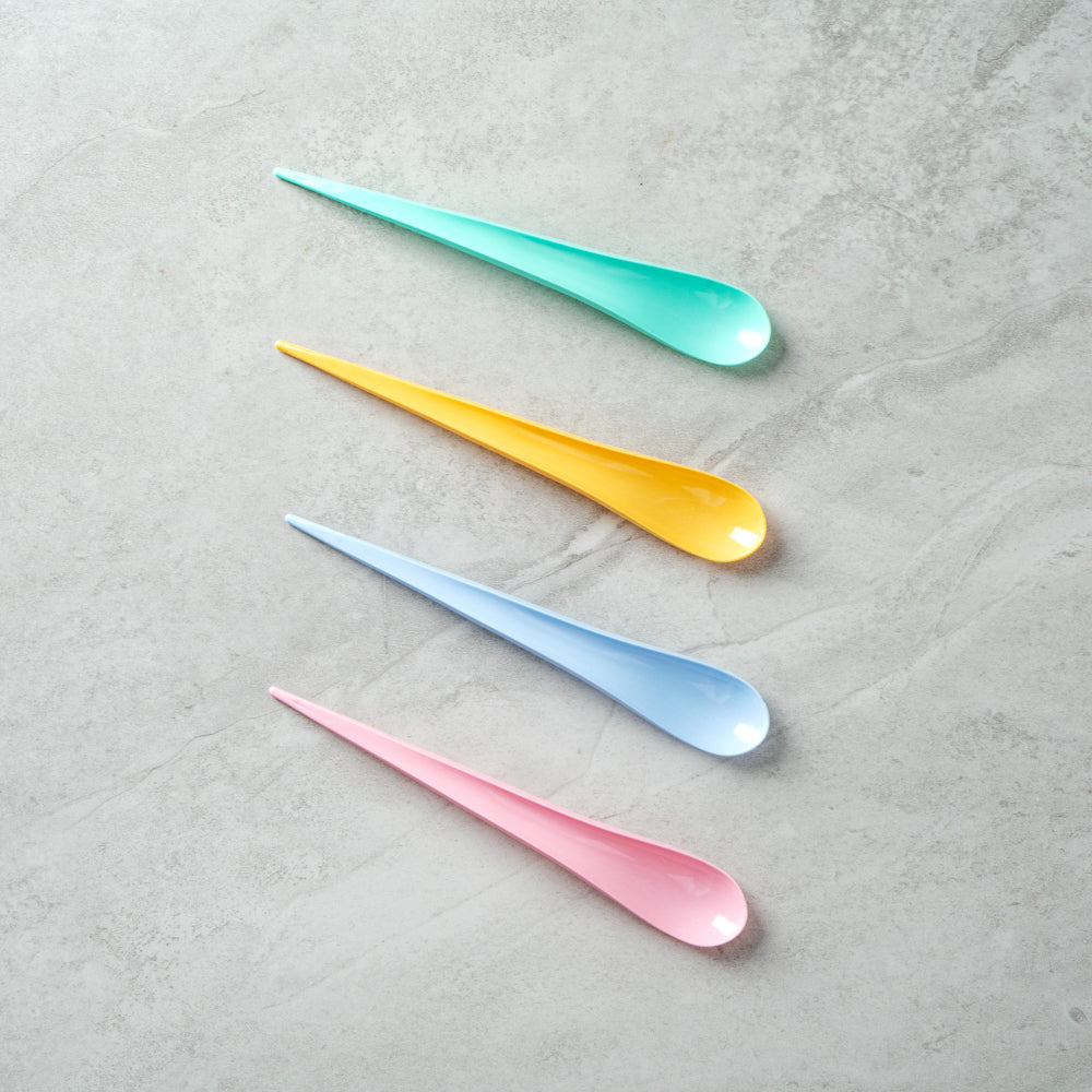 Chef 101 Pink Plastic Deco Party Spoon - 8" - 500 count box