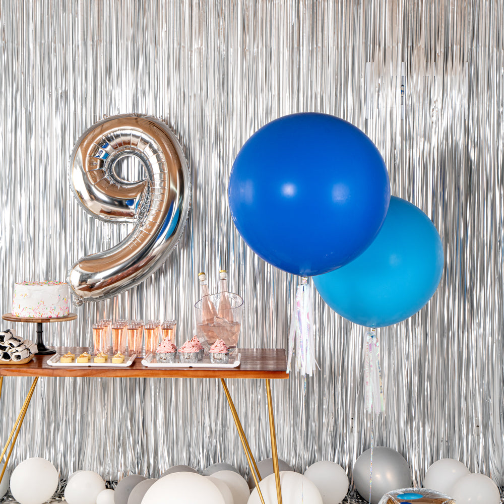 Balloonify Blue Latex Balloon - 36" - 10 count box
