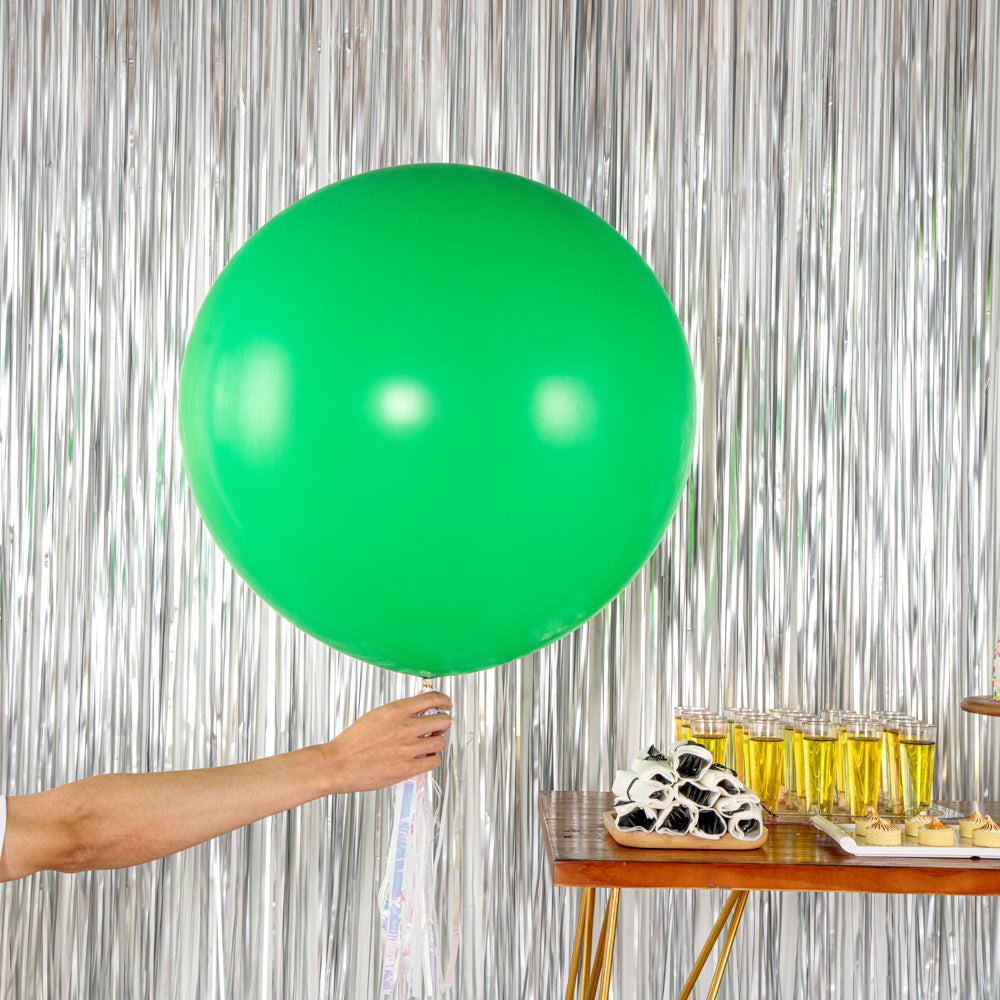 Balloonify Green Latex Balloon - 36" - 10 count box
