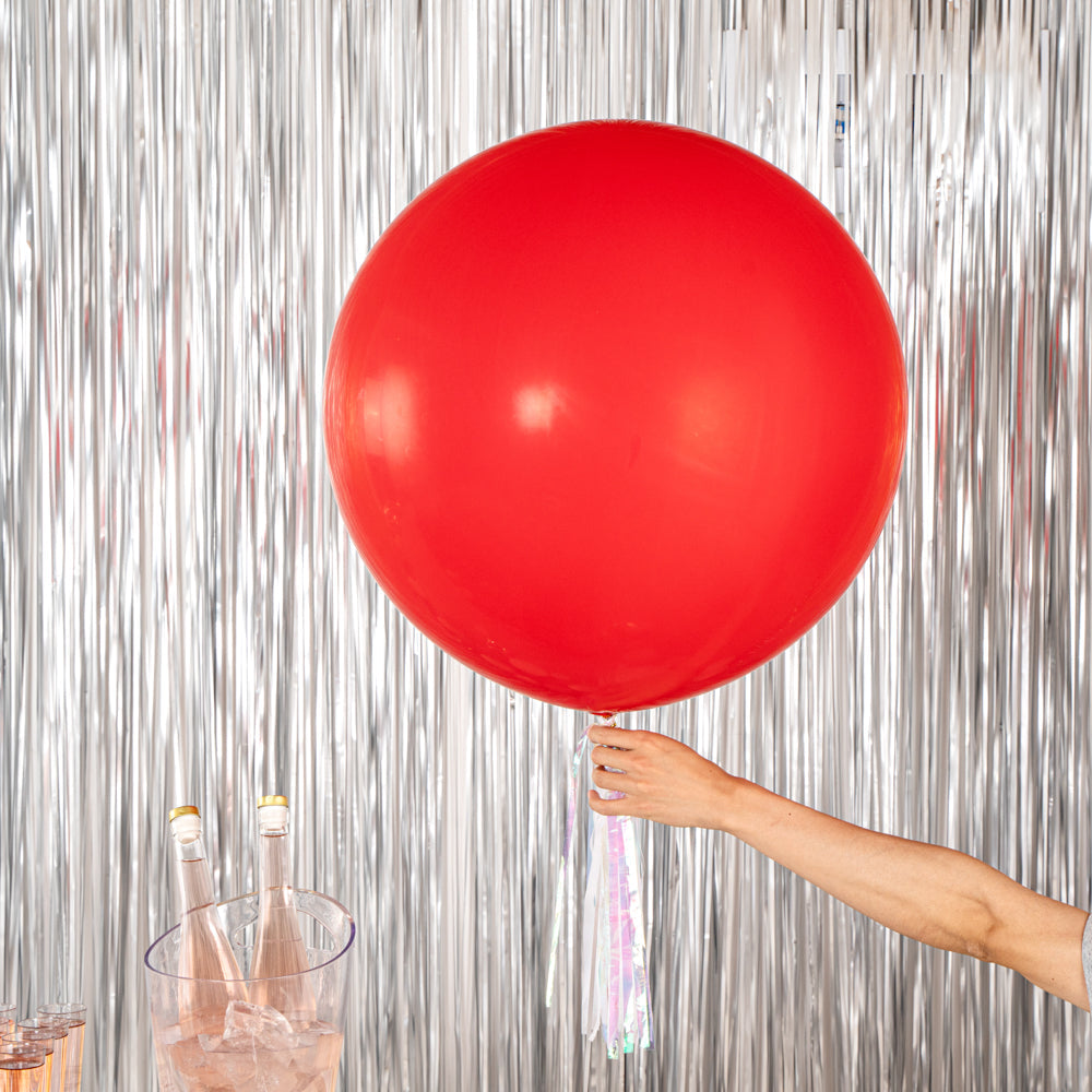 Balloonify Red Latex Balloon - 36" - 10 count box
