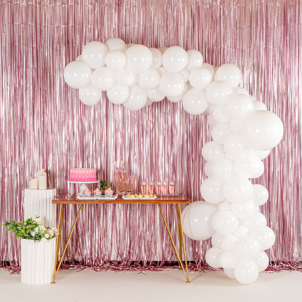 Balloonify White Balloon Arch / Garland Kit - 105 Pieces - 1 count box