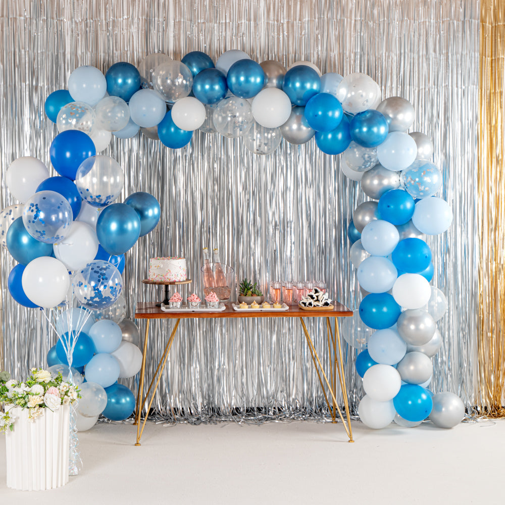 Balloonify Blue Confetti Balloon Set - 20 Pieces - 1 count box