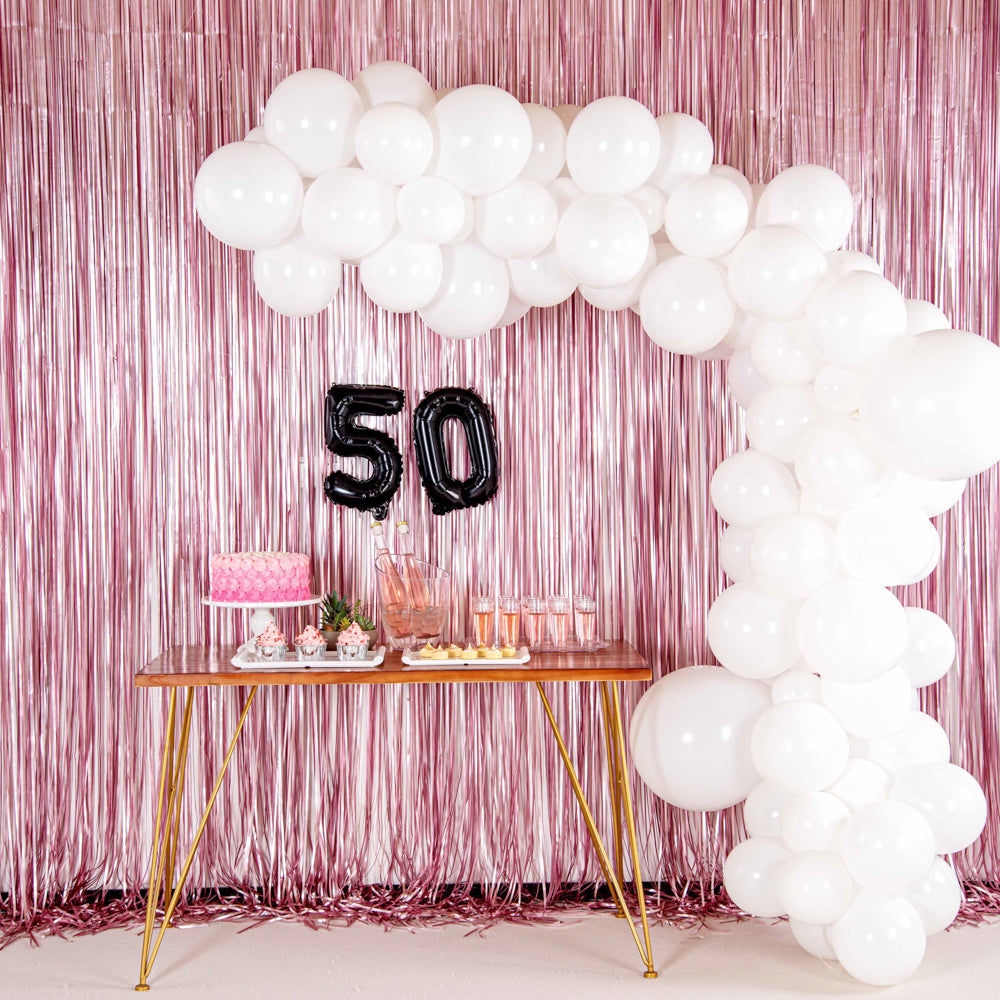 Balloonify Black Mylar Number 0 Balloon - 16" - 1 count box