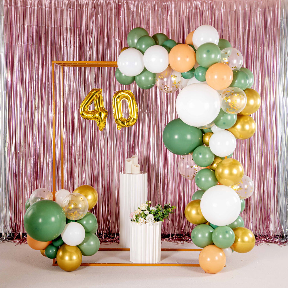 Balloonify Gold Mylar Number 0 Balloon - 16" - 1 count box