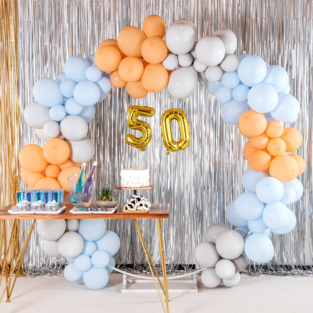 Balloonify Gold Mylar Number 5 Balloon - 16" - 1 count box