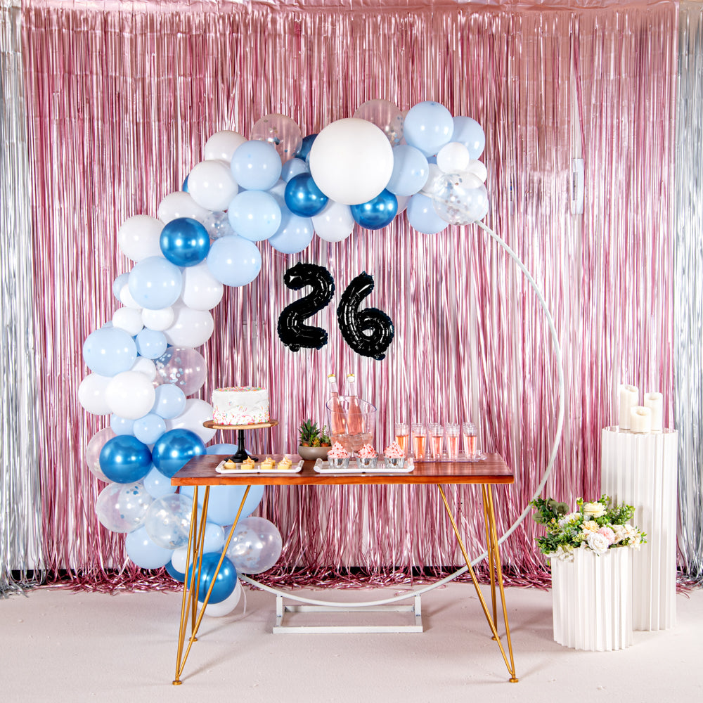 Balloonify Black Mylar Number 6 Balloon - 16" - 1 count box