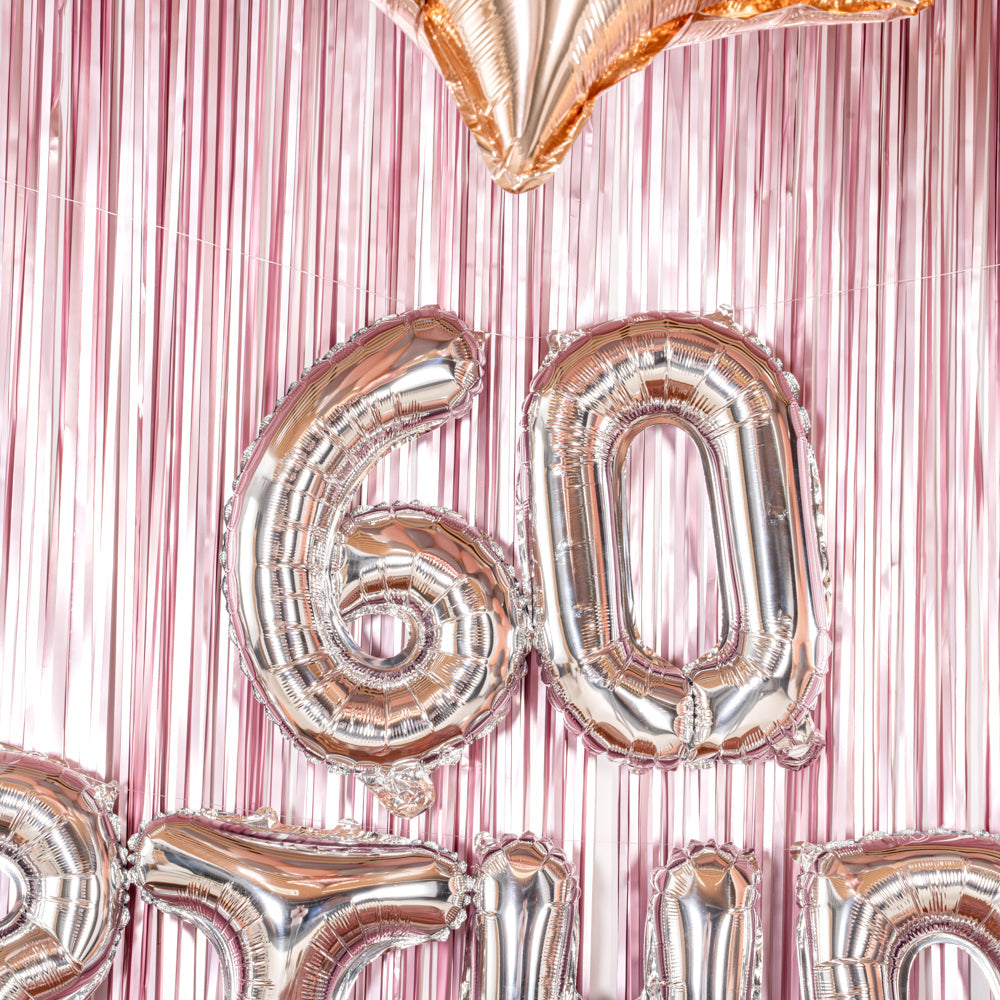 Balloonify Silver Mylar Number 6 Balloon - 16" - 1 count box