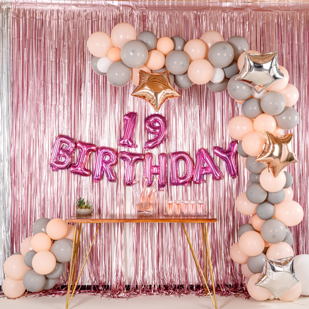 Balloonify Pink Mylar Number 9 Balloon - 16" - 1 count box