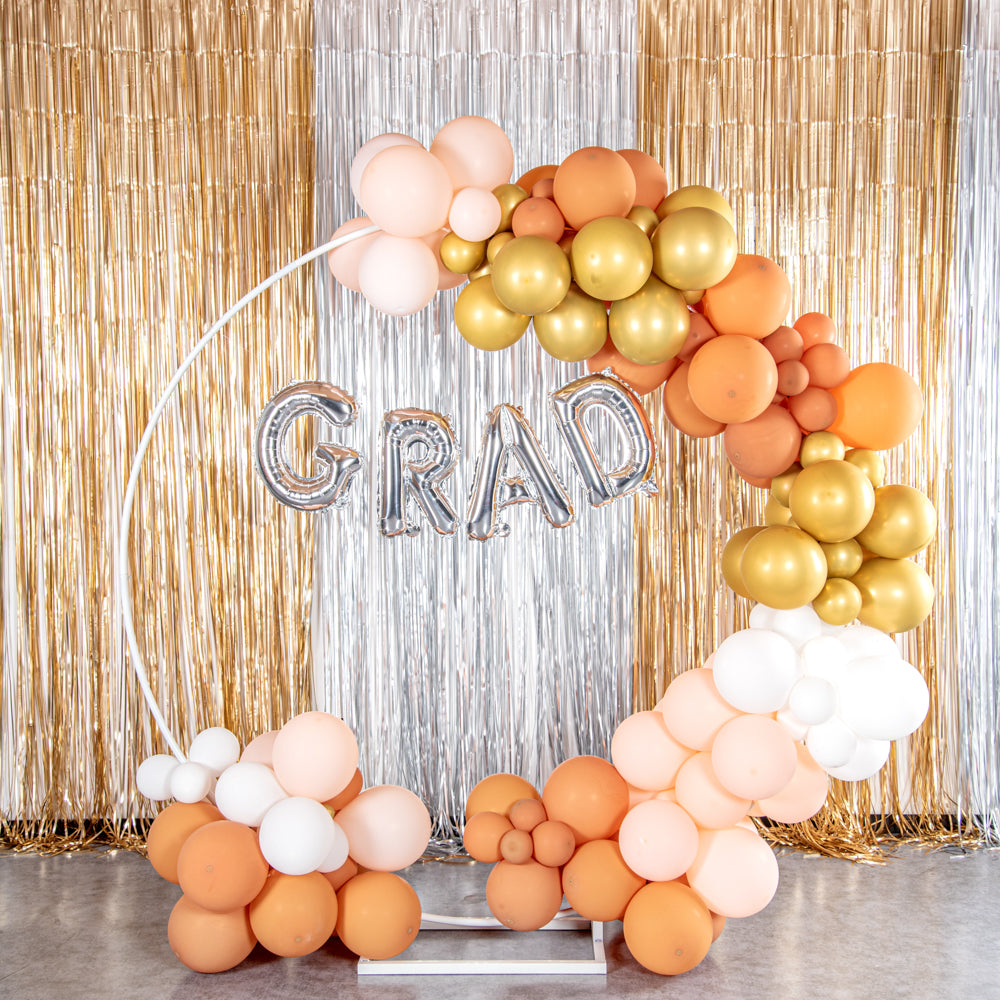 Balloonify Silver Mylar Letter A Balloon - 16" - 1 count box