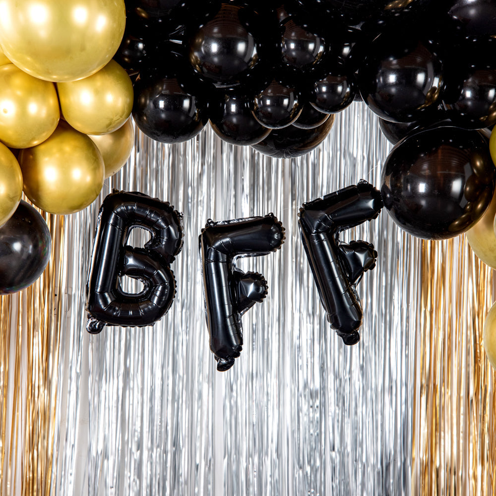 Balloonify Black Mylar Letter B Balloon - 16" - 1 count box
