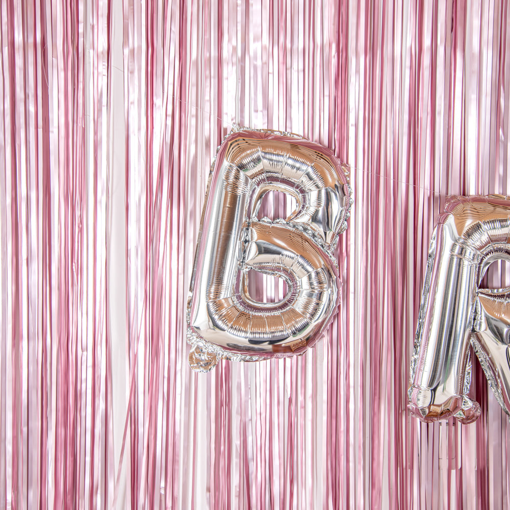 Balloonify Silver Mylar Letter B Balloon - 16" - 1 count box