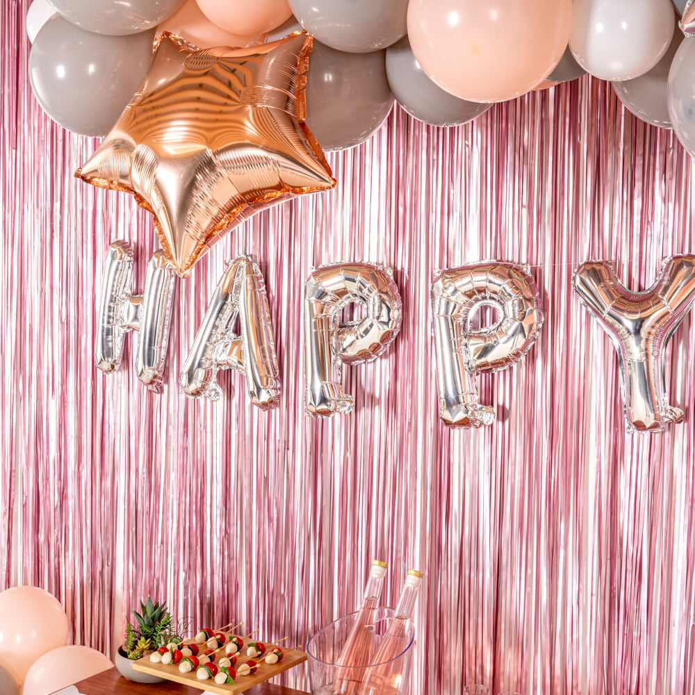 Balloonify Silver Mylar Letter P Balloon - 16" - 1 count box