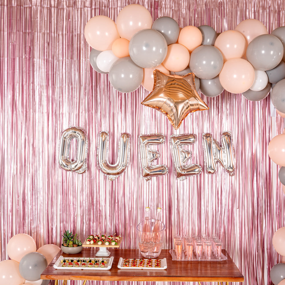 Balloonify Silver Mylar Letter Q Balloon - 16" - 1 count box