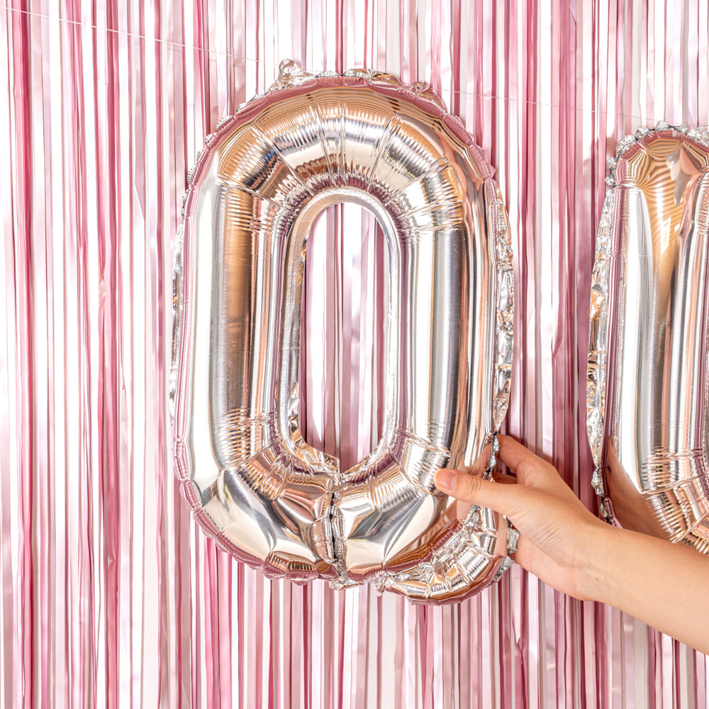 Balloonify Silver Mylar Letter Q Balloon - 16" - 1 count box
