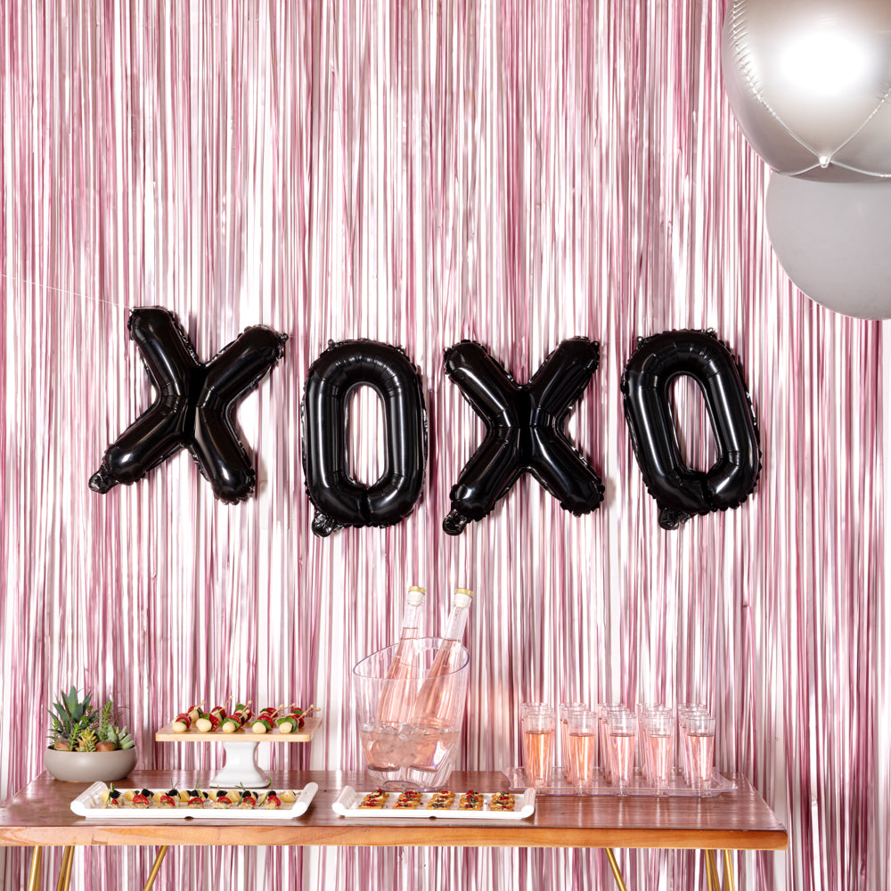 Balloonify Black Mylar Letter X Balloon - 16" - 1 count box