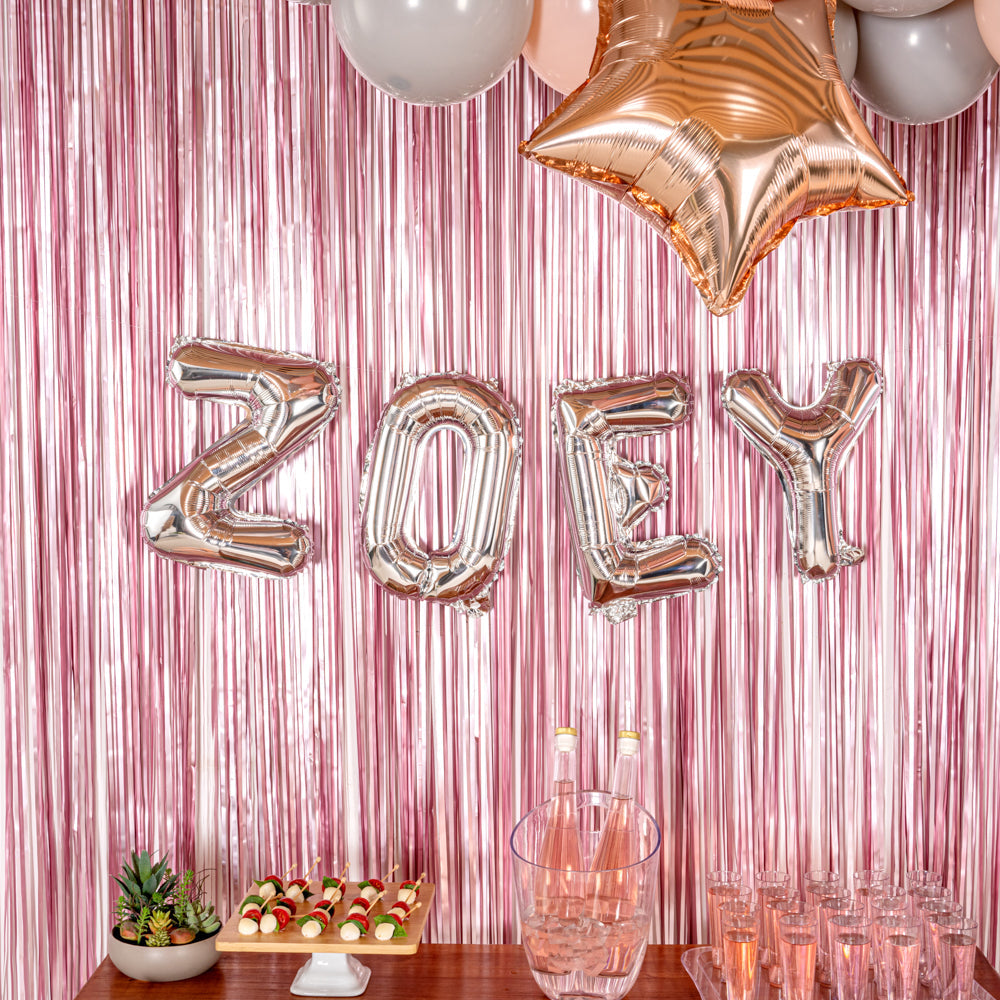 Balloonify Silver Mylar Letter Z Balloon - 16" - 1 count box