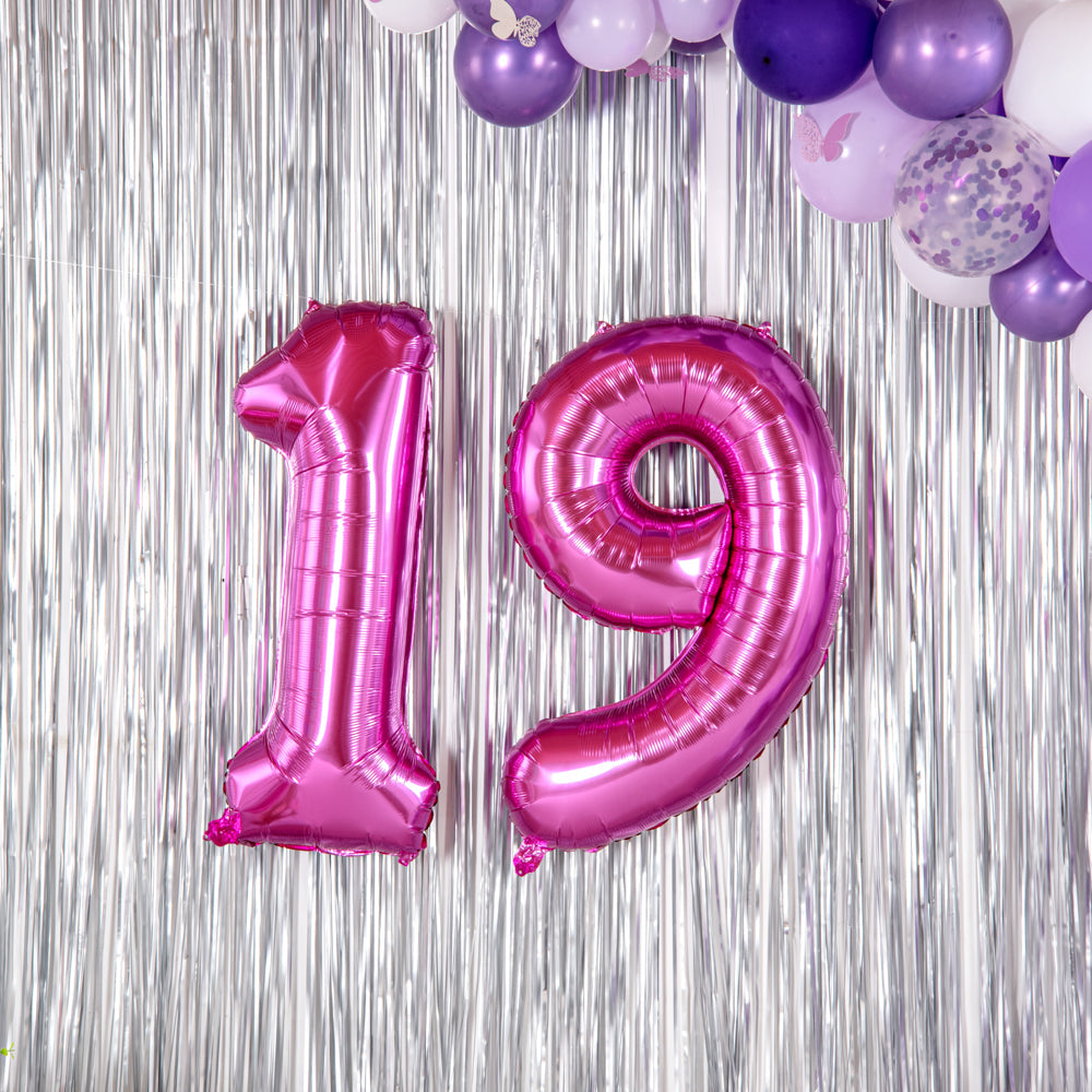 Balloonify Pink Mylar Number 1 Balloon - 40" - 1 count box