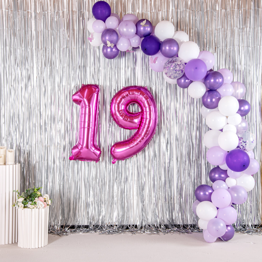 Balloonify Pink Mylar Number 1 Balloon - 40" - 1 count box