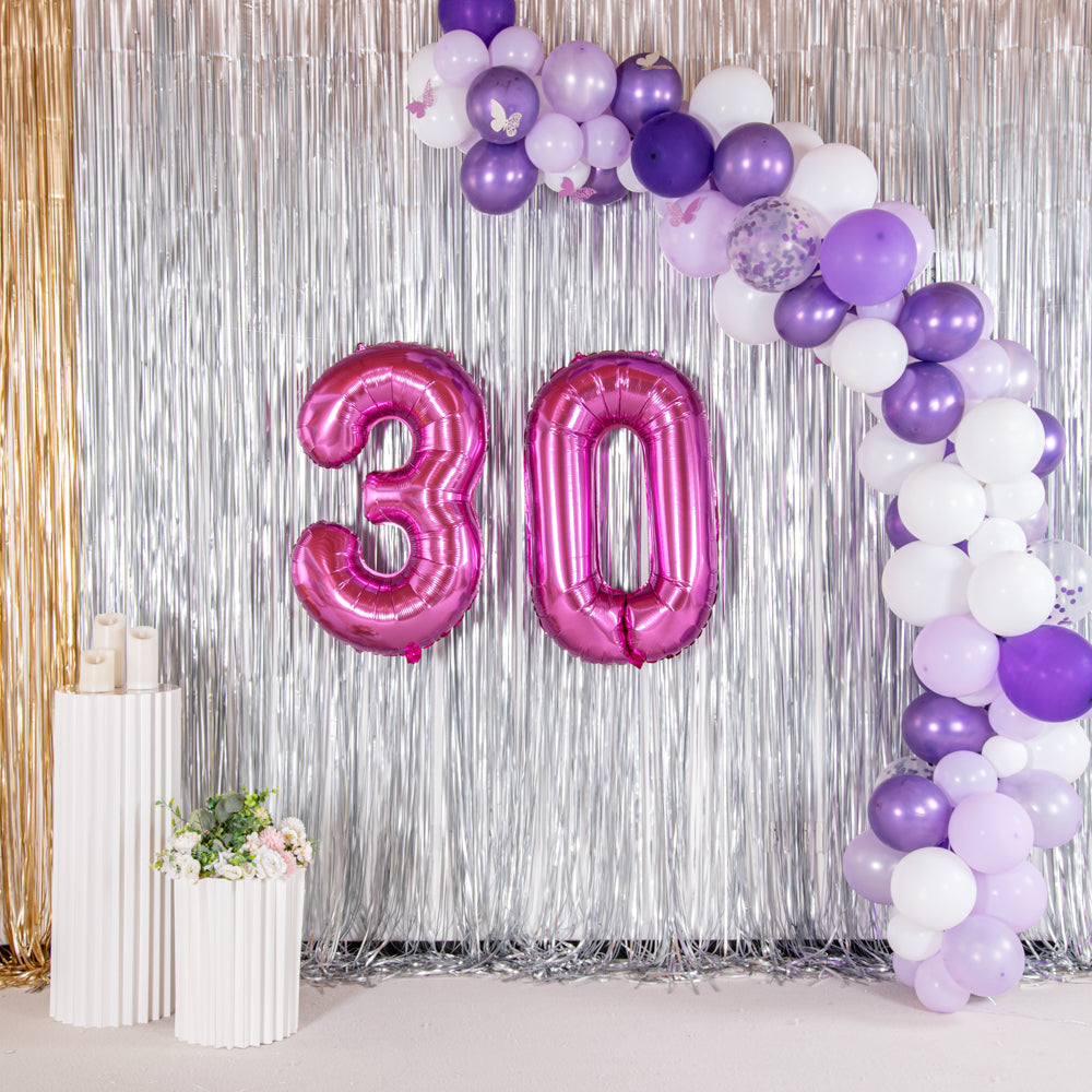 Balloonify Pink Mylar Number 3 Balloon - 40" - 1 count box