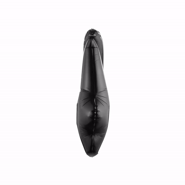 Balloonify Black Mylar Number 4 Balloon - 40" - 1 count box