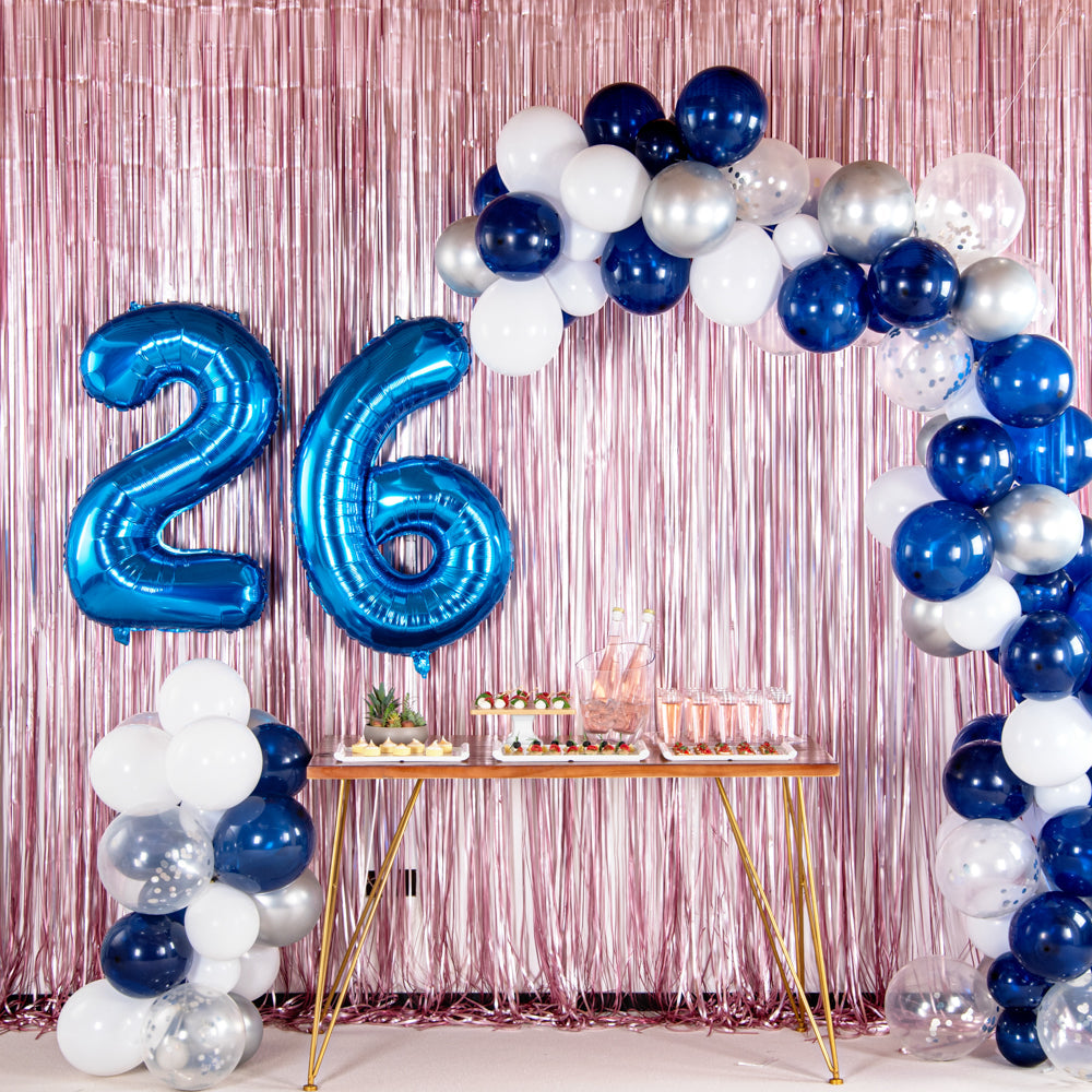 Balloonify Blue Mylar Number 6 Balloon - 40" - 1 count box