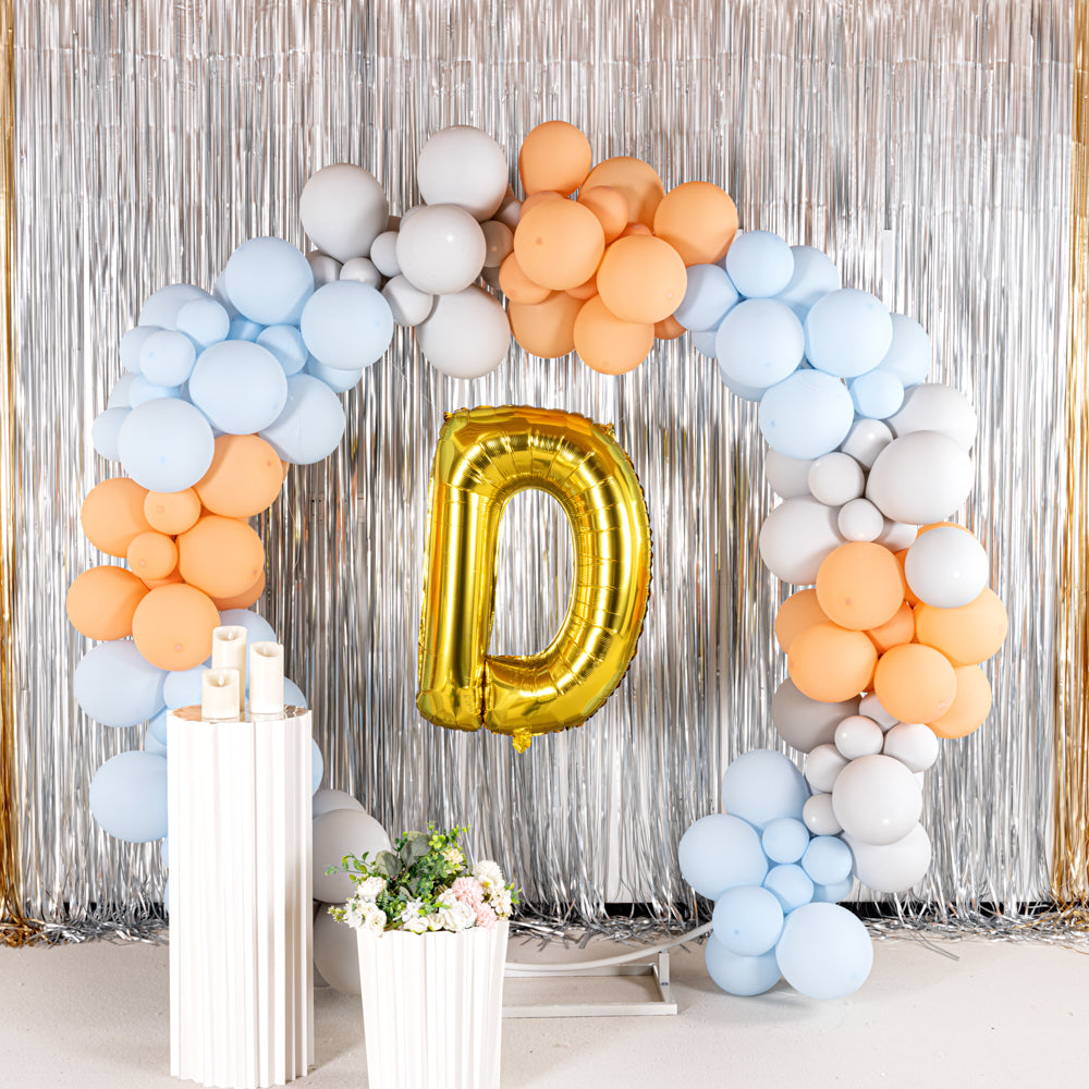 Balloonify Gold Mylar Letter D Balloon - 40" - 1 count box