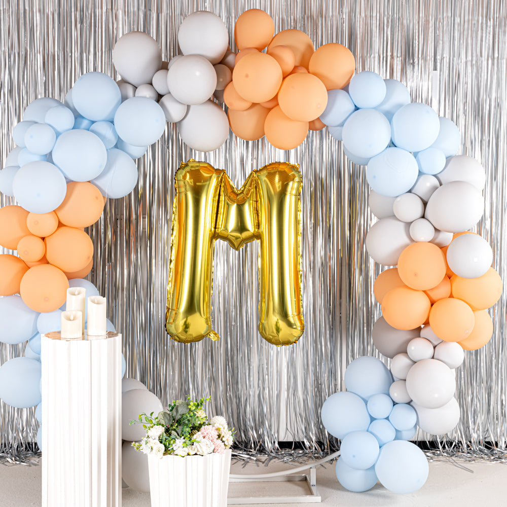 Balloonify Gold Mylar Letter M Balloon - 40" - 1 count box