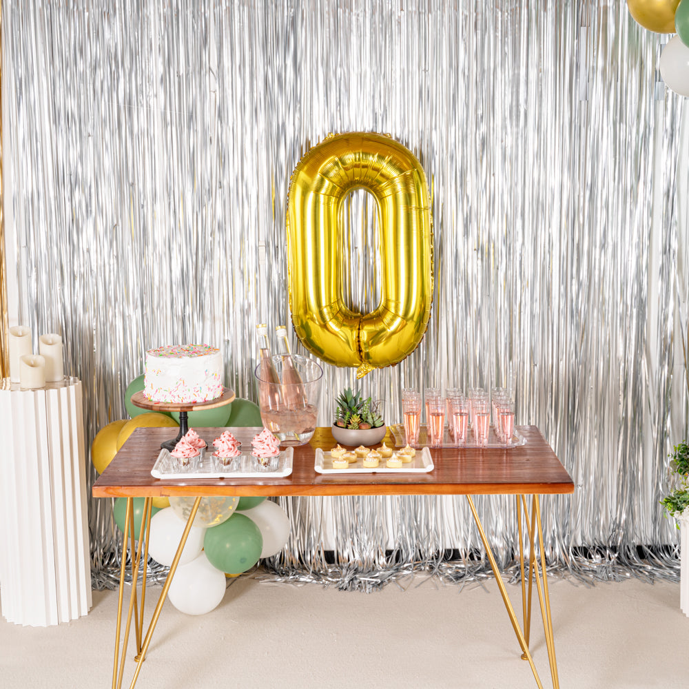 Balloonify Gold Mylar Letter O Balloon - 40" - 1 count box