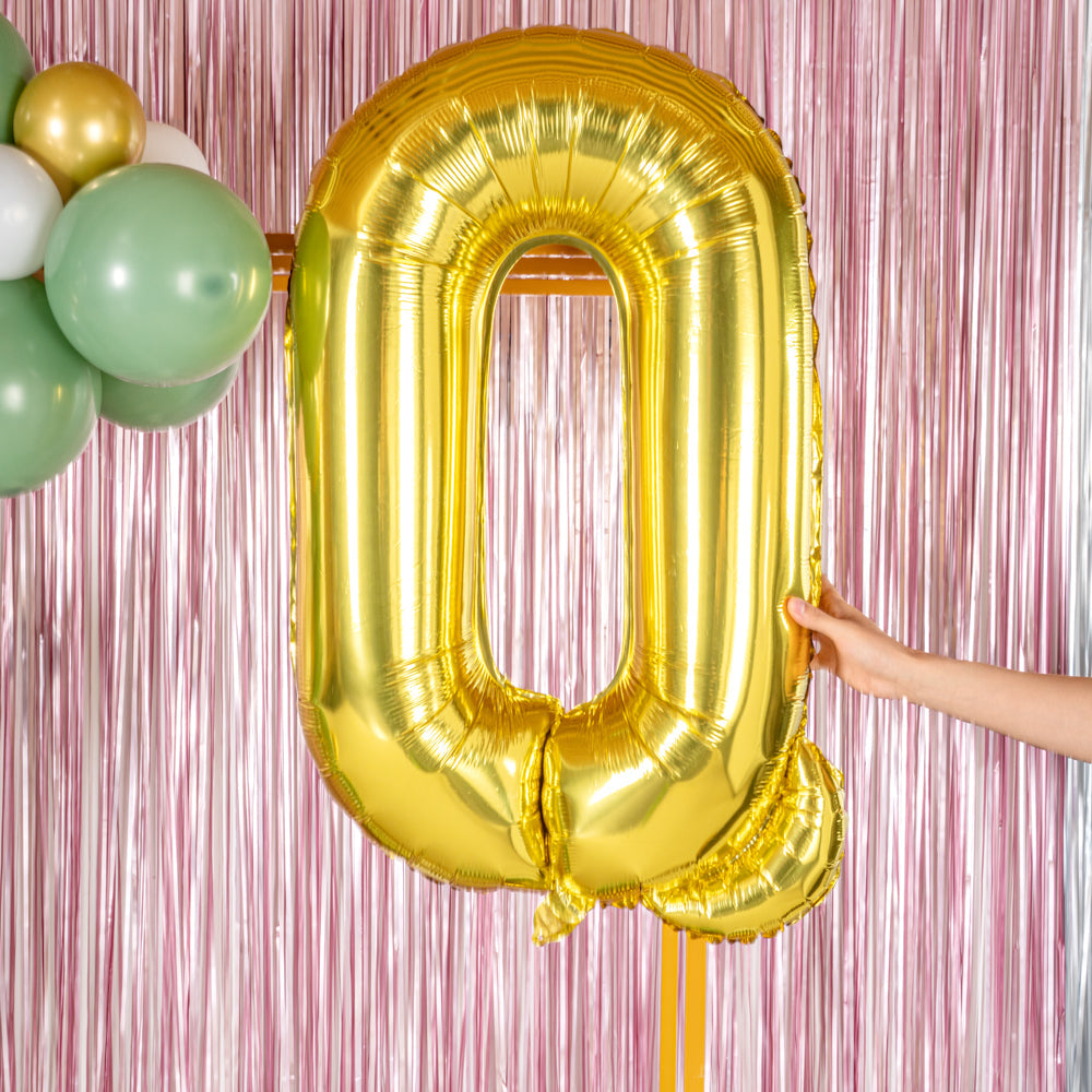 Balloonify Gold Mylar Letter Q Balloon - 40" - 1 count box