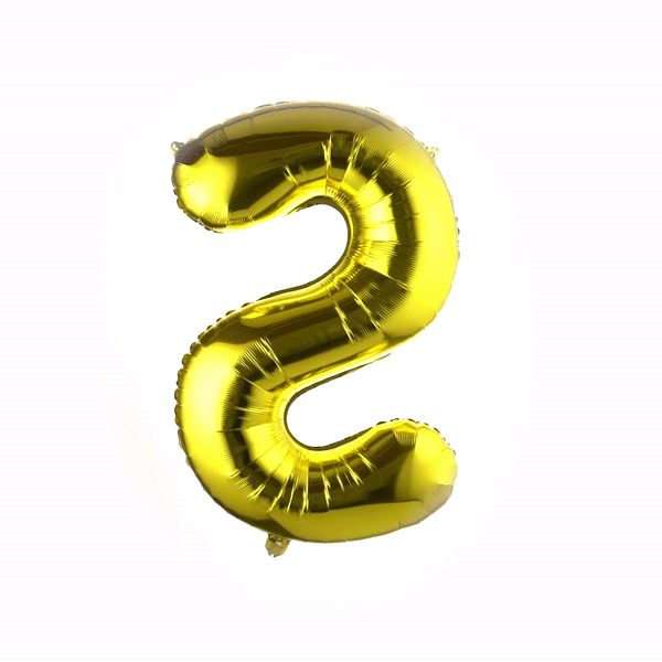 Balloonify Gold Mylar Letter S Balloon - 40" - 1 count box