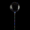Balloonify Colorful LED Bobo Balloon - with String Light - 24" - 10 count box