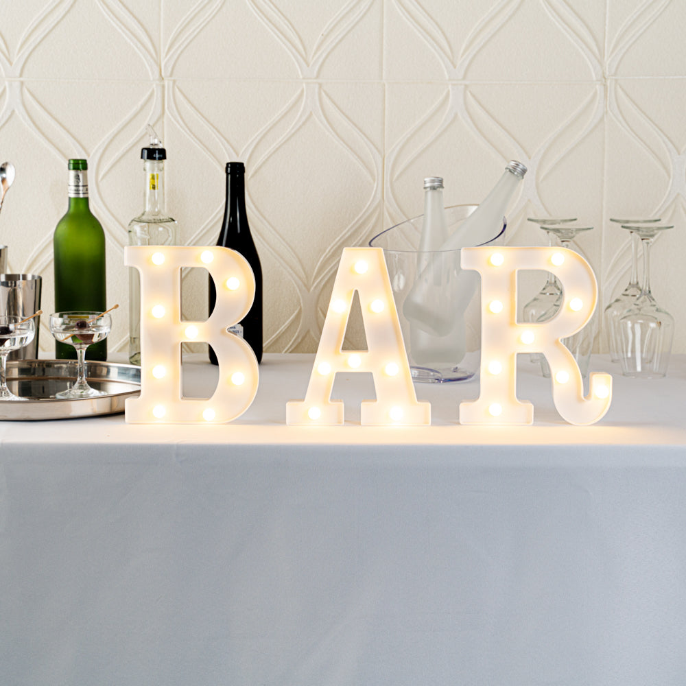Illumify White LED Marquee Letter B Sign - 8 3/4" - 1 count box