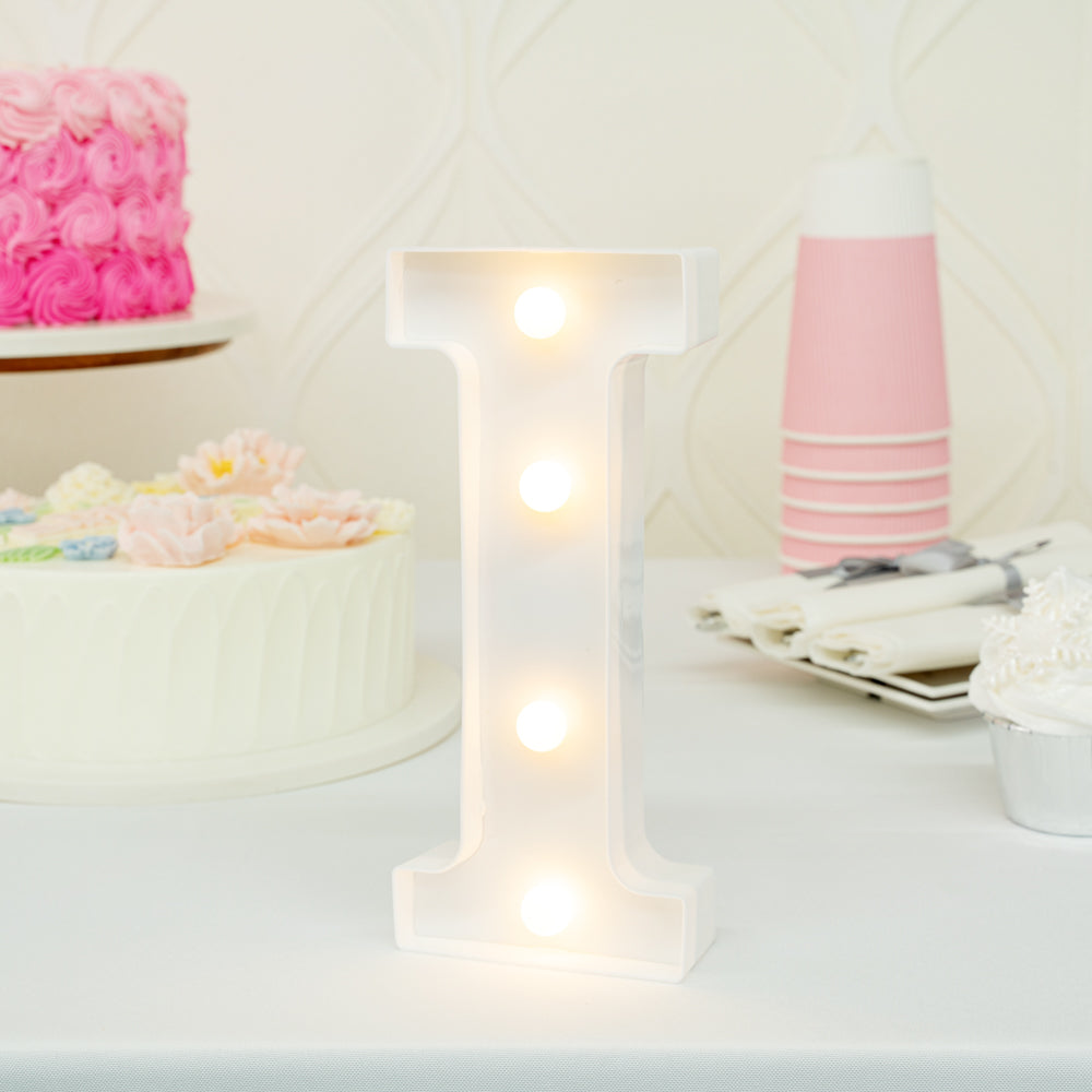 Illumify White LED Marquee Letter I Sign - 8 3/4" - 1 count box