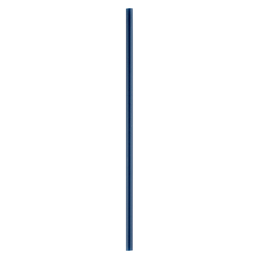 Basic Nature Midnight Blue PLA / PBAT Plastic Straw - Compostable - 8 1/4" - 2000 count box