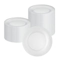 Moderna Round Clear Plastic Wave Plate - 9" x 9" x 1/2" - 200 count box