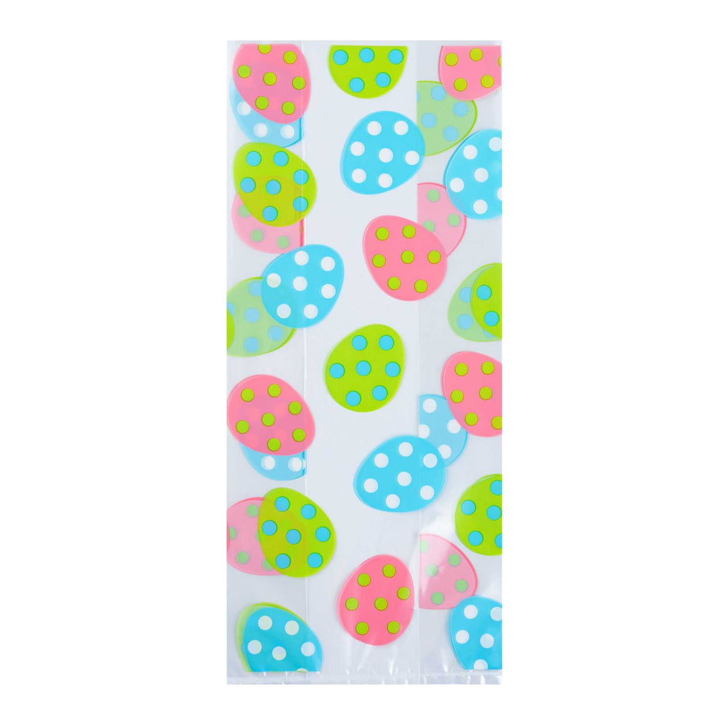 Bag Tek Plastic Candy Bag - Easter Eggs, Gusseted - 5" x 3" x 11" - 4000 count box