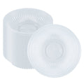 Chef 101 34 oz Round Clear Plastic Bowl - Microwavable - 9" x 9" x 2" - 100 count box