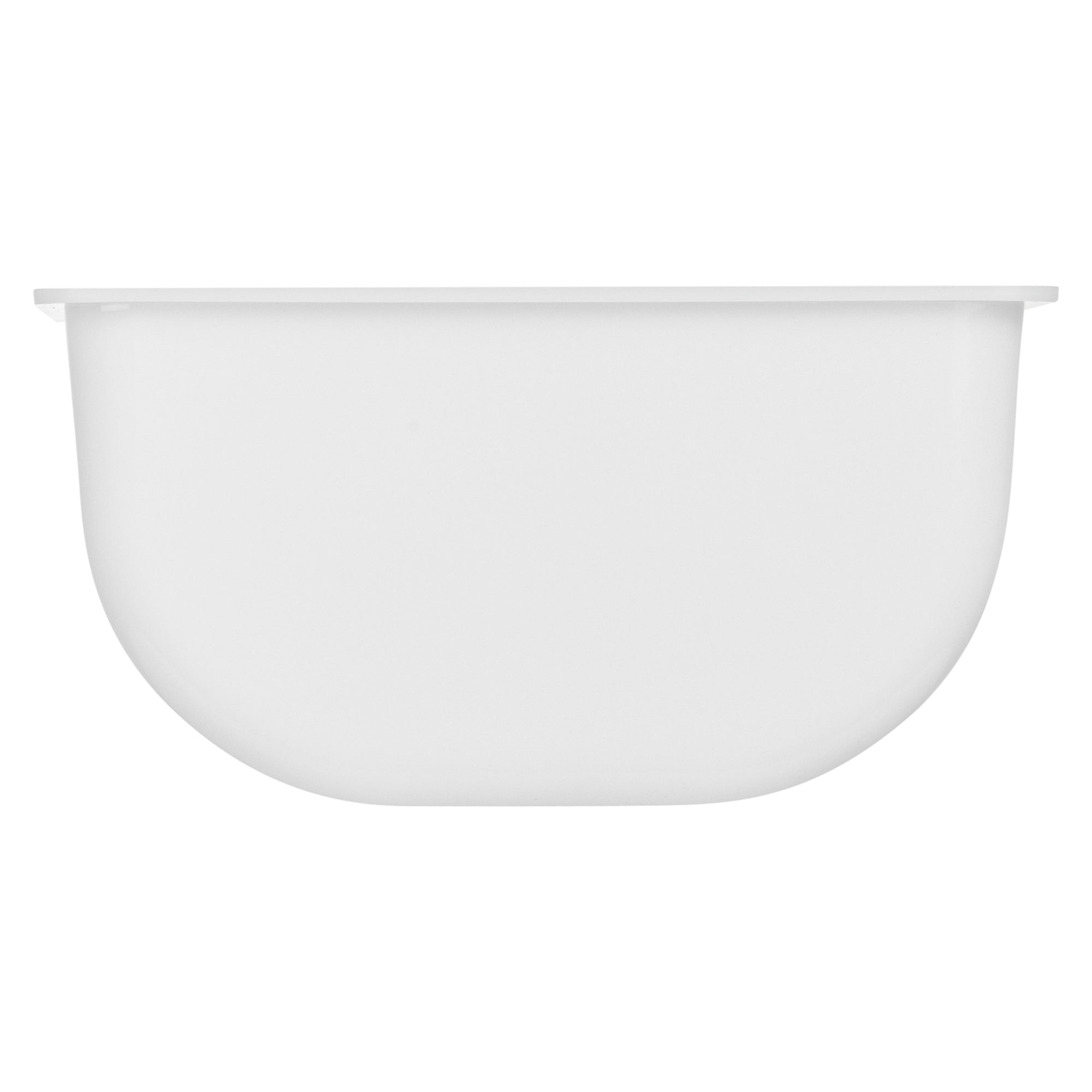 Bar Lux 1.25 Pint White Plastic Insert - Fits 5-Compartment Condiment Caddy - 5 count box