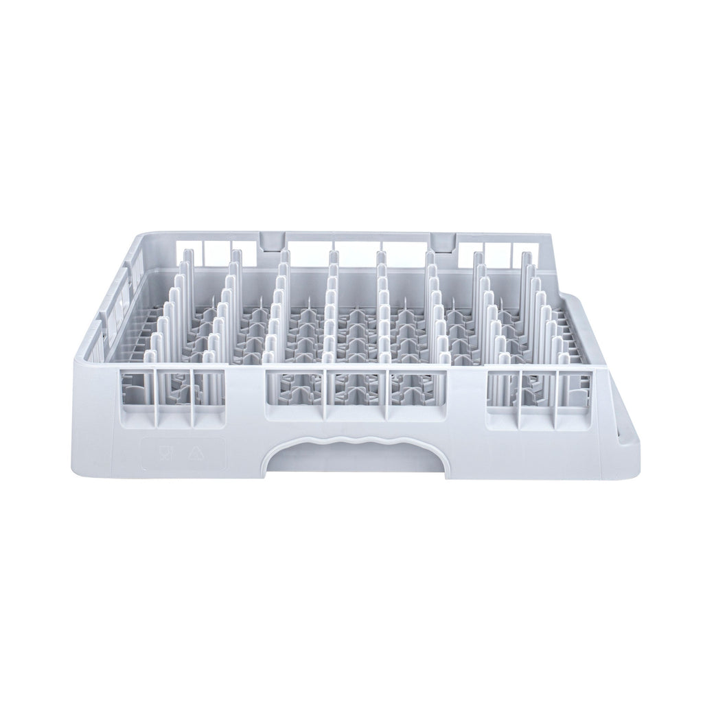 Clean Tek Professional Gray Peg Rack - with Open End - 19 3/4" x 19 3/4" x 4" - 1 count box