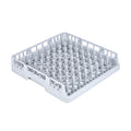 Clean Tek Professional Gray Peg Rack - with Open End - 19 3/4" x 19 3/4" x 4" - 1 count box