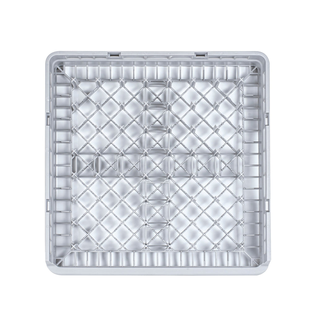 Clean Tek Professional Gray Peg Rack - with Open End - 19 3/4" x 19 3/4" x 4" - 1 count box