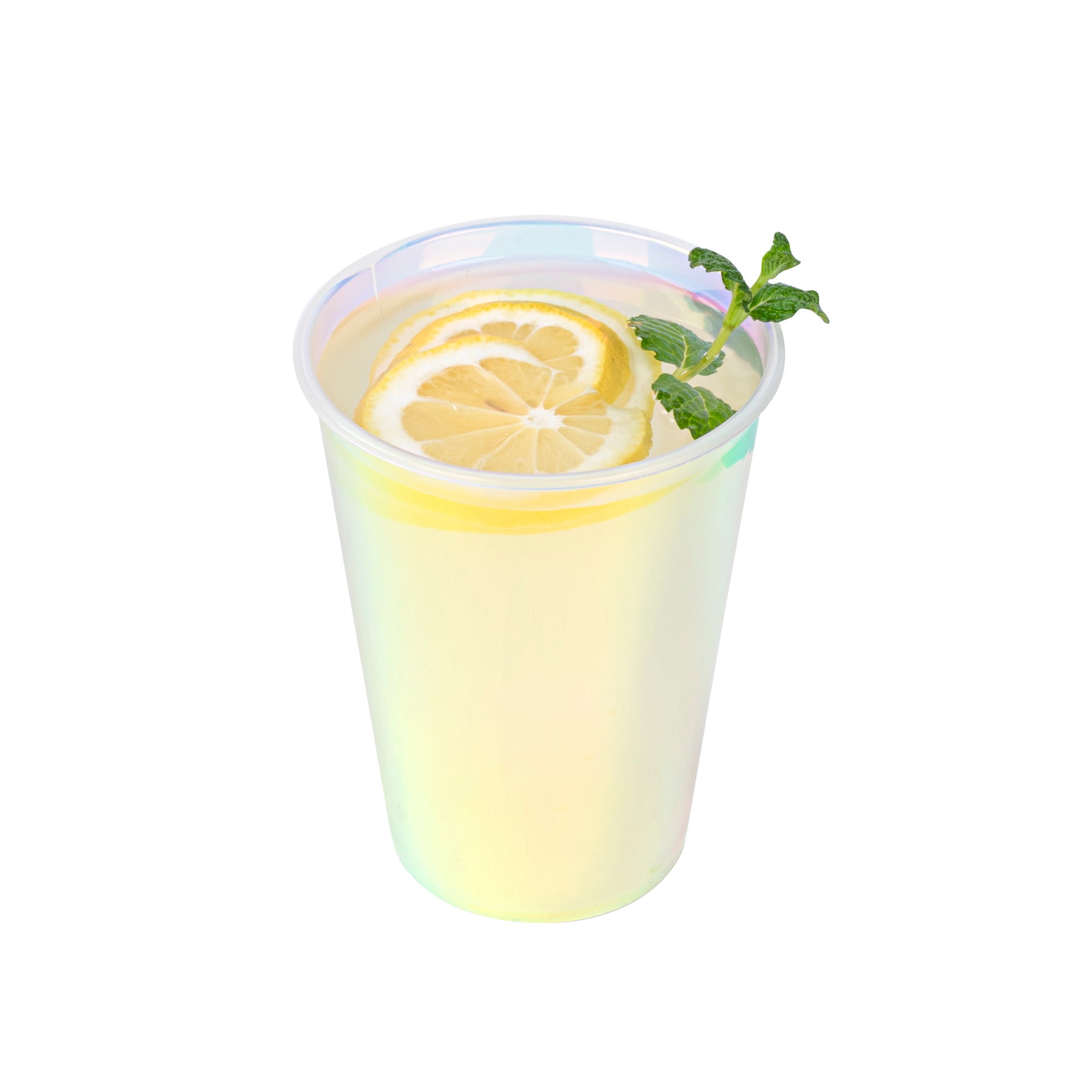 Bev Tek 12 oz Iridescent Plastic Hot / Cold Drinking Cup - 500 count box