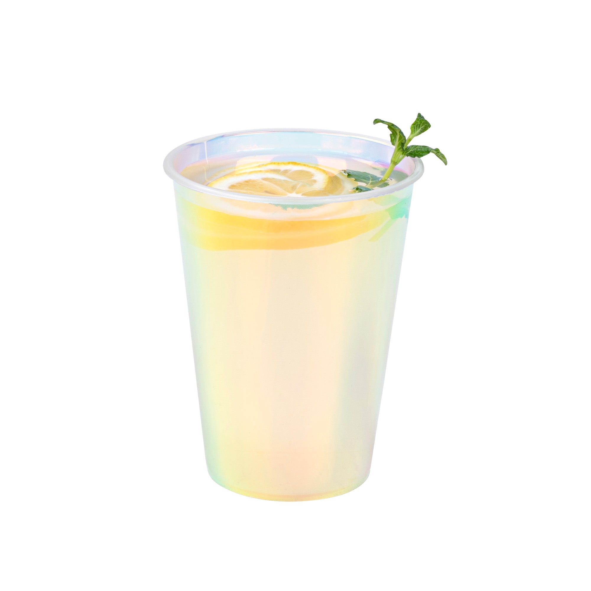 Bev Tek 12 oz Iridescent Plastic Hot / Cold Drinking Cup - 500 count box