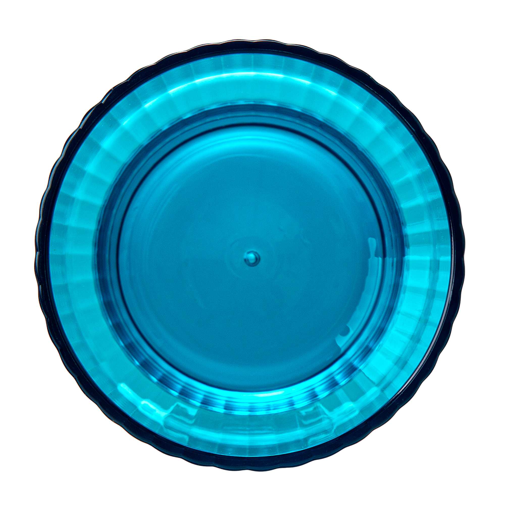 Bev Tek 11 oz Blue SAN Plastic Tumbler - Stackable - 6 count box