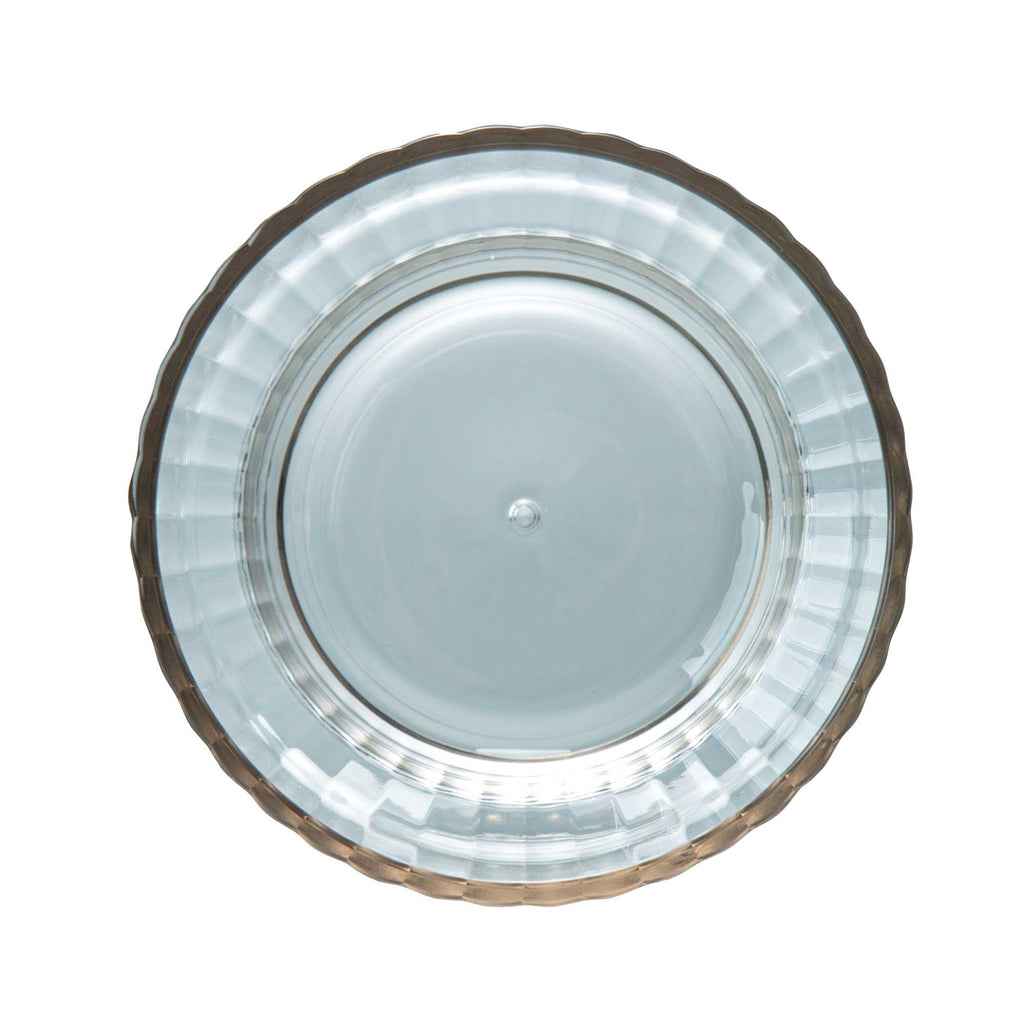 Bev Tek 11 oz Clear SAN Plastic Tumbler - Stackable - 6 count box