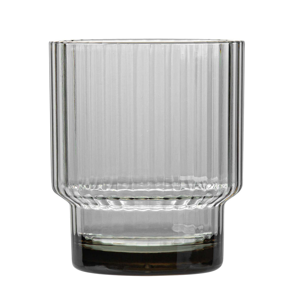 Bev Tek 11 oz Gray SAN Plastic Tumbler - Stackable - 6 count box