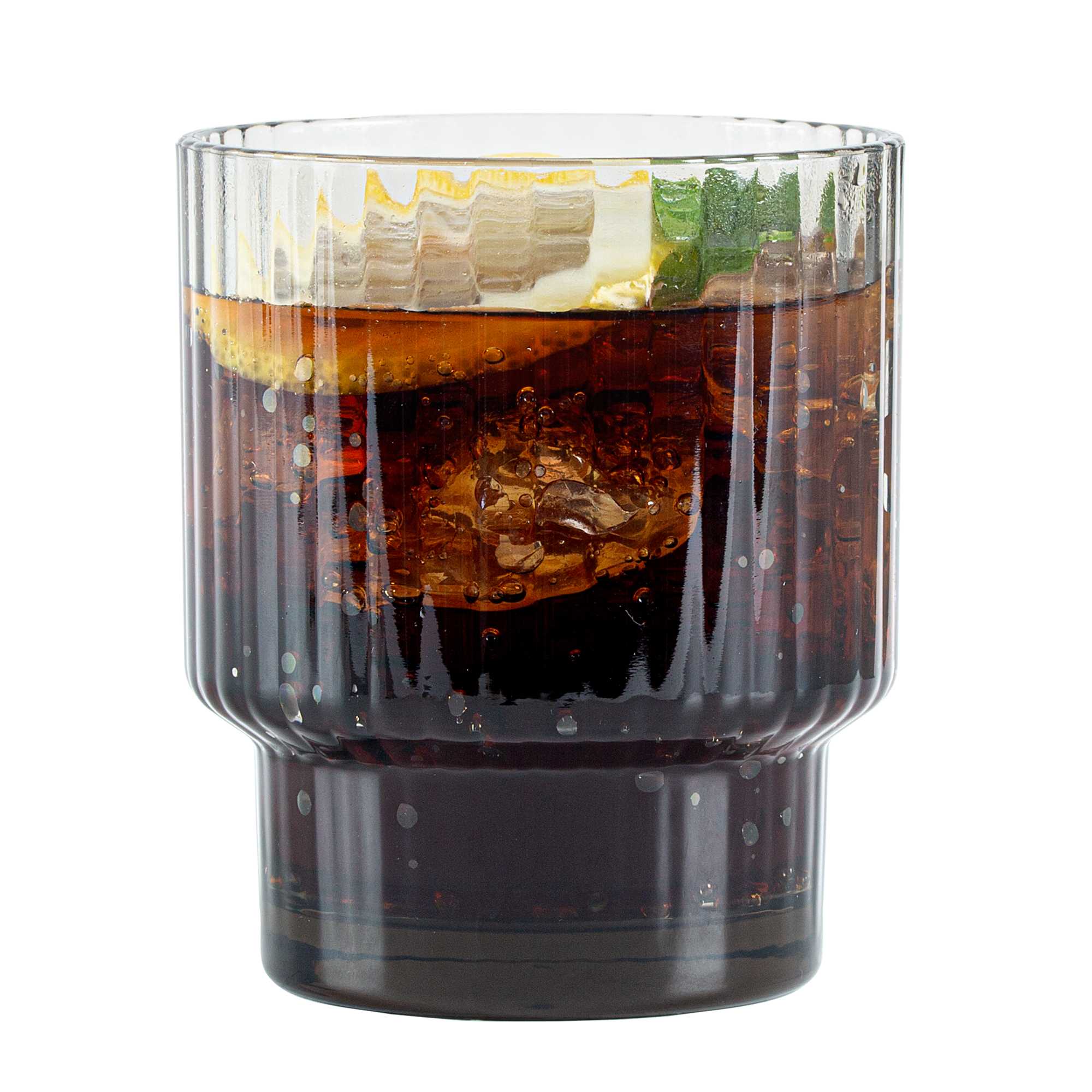 Bev Tek 11 oz Gray SAN Plastic Tumbler - Stackable - 48 count box